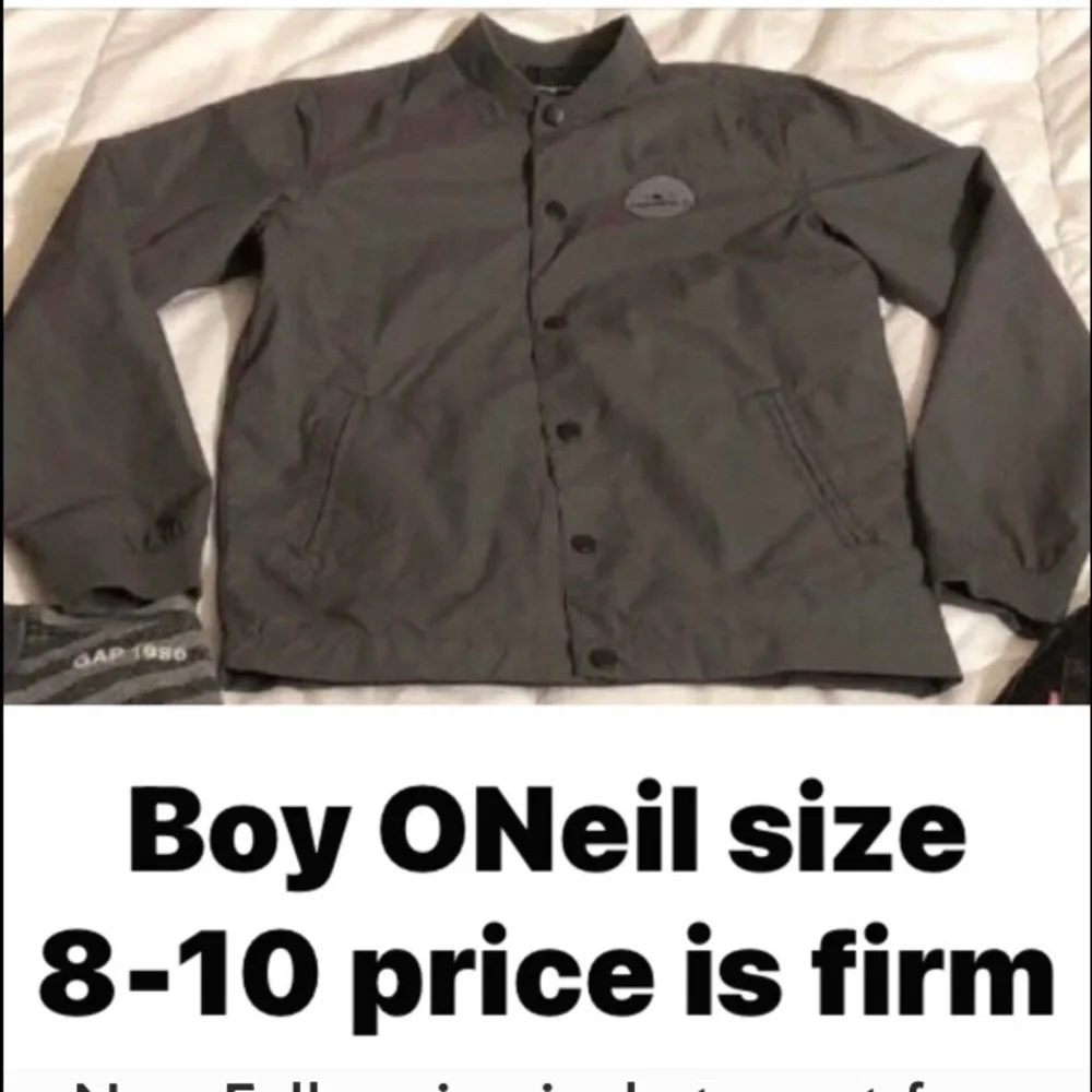 ❤️ NEW O’Neil Jacket and Kenneth Cole T-shirt never worn (new gap top $25 firm